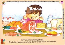 Gratis mentimun, kartun, sayuran, poster, makanan, menikmati, seni, bahan. Seri Kebiasaan Anak Shalih Makan Makanan Yang Halal Bergizi Dan Enak Ebook Anak