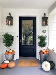 You are not really inside but not actually outside. Fall Front Porch Modern Creative Ideas Miranda Schroeder