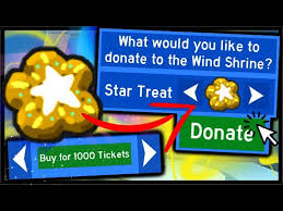 When other players try to make money during the game, these codes make it easy for you and you can reach what you need earlier with leaving others your behind. Donating Star Treat To The Wind Shrine 1000 Ticket Value Roblox Bee Swarm Simulator Ø¯ÛŒØ¯Ø¦Ùˆ Dideo