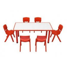 Anaokulu Ahsap Dikdortgen Masa Mavi Masa Ahsap Masa Anaokulu