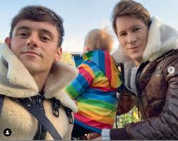Tom daley has won two olympic medals while suffering doubt and grief and becoming one of the few british sportsmen to have come out publicly. Tom Daley I M More Relaxed About Olympics With A Son To Think About Evening Standard