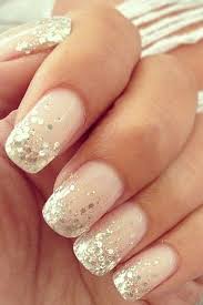 15 Unique Wedding Manicure Ideas Wedding Nails Glitter Bride Nails Wedding Nails Design