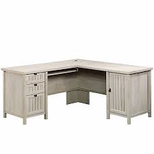 Sauder Costa L Desk Chalked Chestnut Office Depot Desk Sauder L Desk