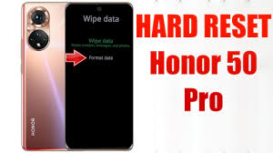 Hard Reset Honor 50 Pro