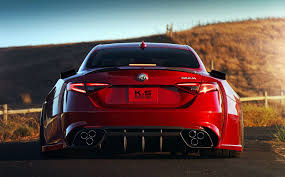 This Alfa Romeo Giulia Quadrifoglio Looks Like It Ate Another Giulia Carscoops Alfa Romeo Giulia Quadrifoglio Alfa Romeo Giulia Alfa Giulia