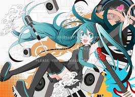 Aliexpress Hatsune Miku Headphones Glasses Guitar Gun Hatsune Miku Headphones Instrument