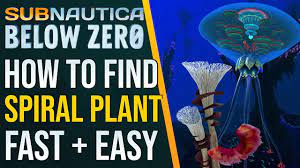 Subnautica Below Zero How To Get Spiral Plant Clipping Spiral Plant Location Youtube