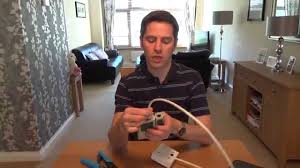 How To Install A Cat6 Network Faceplate Socket Rj45 Plug Using Soild Core Cable Youtube