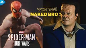 Spiderman(PS4) Hammerhead Boss Fight ENDING | Turf Wars DLC (NAKED-Man  Edition) - YouTube