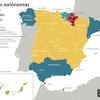 Las 10 mejores ciudades de españa y de las comunidades autónomas (en inglés). 1