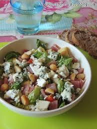 Salade Composee Au Bacon Noix De Macadamia Et Fromages Ww Les Delices D Helene Salades Composees Salade Au Bacon Salade