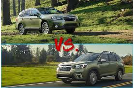 Interior classier and more comfortable. 2019 Subaru Forester Vs 2019 Subaru Outback Head To Head U S News World Report