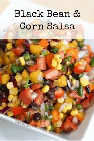 Black Bean And Corn Salsa Recipe Black Bean Corn Salsa Num S The Word In 2020 Black Bean Corn Salsa Fresh Tomato Recipes Corn Bean Salsa