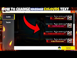 You will find here, the best & latest stylish names for free fire. New Trick Change Text Colour Of Chat Box In Free Fire Youtube
