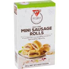 Vegan sausage nowadays is almost indistinguishable from the real thing. Fry S Meat Free Mini Sausage Rolls 250g Woolworths