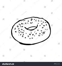 Drawing Bagel Stock Vector (Royalty Free) 47405866 | Shutterstock
