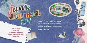 Junk Journal Night @ Sidetrack Bookshop