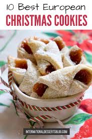 You can't have a happy holiday without dessert. Easy European Christmas Cookies Kolaczki Cookies Recipe Christmas Food Desserts Swedish Cookies