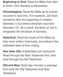 Read The Bible In One Year With Me Christianity 101