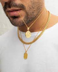 14k yellow gold 4mm solid rope chain diamond cut pendant necklace, mens jewelry lobster lock 18 20 22 24 26 28 30 4.7 out of 5 stars 59 $1,617.99 $ 1,617. Men S Pendants Gold Silver Necklaces Craftd London Gold Necklace For Men Mens Gold Chain Necklace Gold Pendants For Men