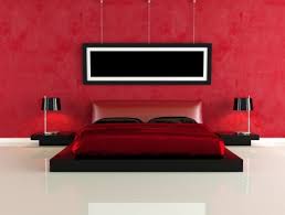 Discover bedroom ideas and design inspiration from a variety of bedrooms, including color, decor inspiration for a mediterranean bedroom remodel in other with red walls heavy apparent weight. Red As A Master Bedroom Color
