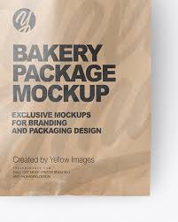 Download Kraft Paper Bakery Bag Mockup In Bag Sack Mockups On Yellow Images Object Mockups