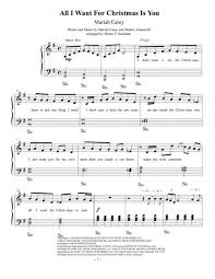 Mary did you know late beginners by kathy mattea fm. All I Want For Christmas Is You Easy Piano By Mariah Carey Digital Sheet Music For Individual Part Piano Reduction Sheet Music Single Download Print H0 155963 7401 Sheet Music Plus