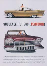 1956 Plymouth Classic Car Ad 1960 Plymouth By Advintagecom On Etsy Car Ads Classic Cars Car Print Ads
