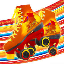 It was founded in 1998.public skating roller skating sessions for all ages are one of the main attractions at miami skateland. Roller Skating Miami Beach Fun In Sun Painting By Chrystyne Novack