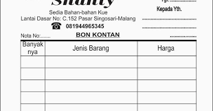 Disini saya tidak berbagi contoh nota excell dikarenakan file yang saya bagikan memiliki format cdr dimana jenis ekstensi file tersebut hanya bisa di edit menggunakan aplikasi coreldraw di komputer. Contoh Nota Toko Kue Modify 3