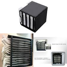 The arctic air blew cooler air at a close distance, but the fan was much more intense. New Arctic Air Personal Space Cooler Portable Air Conditioner Replacement Filter Home Garden Uniforce Home Improvement