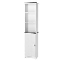Tall cabinet of solid and painted wood, with six drawers and two doors, by renowned architect and landscape designer. 80 Inch Tall Cabinet Wayfair