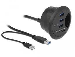 Vhodná i pro přenos dat. Delock Produkty 62869 Delock Stolni Hub Usb 3 0 3 Portovy Ctecka Sd Karet S 2 Sloty