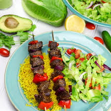 Easy Broiled Beef Kabobs - Colorful Recipes