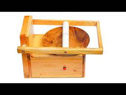 How To Make Electric Roti Maker Diy Roti Chapati Puri Making Machine Youtube Making Machine Wooden Diy Chapati