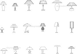 Table Lamps Dwg Free Cad Blocks Download It is very easy to draw. table lamps dwg free cad blocks download
