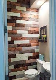 55 Ideas Farmhouse Bathroom Wall Art Wood Planks Wood Wall Bathroom Pallet Walls Room Wall Colors