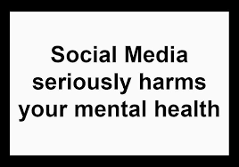 Las Redes Sociales Perjudican Gravemente Tu Salud Mental Pegatina Social Media Quotes Social Media Art Social Media