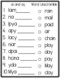 Maybe you would like to learn more about one of these? Ai And Ay Hands On Spelling And Phonics Phonics Making Words Word Work