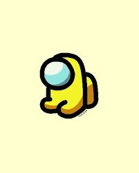 Among Us Baby Yellow Cute Patterns Wallpaper Cartoon Wallpaper Wallpaper Iphone Cute