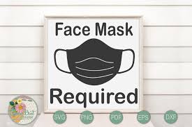 Download Face Mask Required Svg 752439 Illustrations Design Bundles