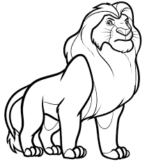 Lions live in the wild between 12 and 16 years but in captivity can live up to 25 years. Lion To Print Lion Kids Coloring Pages