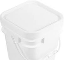 CALANDIS™ Paint Bucket White Paint Pail for Repairs Small ...