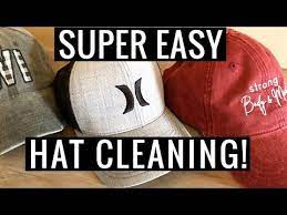 How To Clean Any Hat Without Ruining It Removes Stains Sweat Too Andrea Jean Cleaning Youtube In 2021 Remove Sweat Stains Cleaning Sweat Stains Sweat Stains