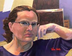 Walter wholeheartedly approves of our new artwork.