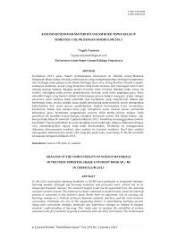 Benda yang dapat mengeluarkan bunyi disebut. Pdf Analisis Kesesuaian Materi Ipa Dalam Buku Siswa Kelas Iv Semester 1 Sd Mi Dengan Kurikulum 2013