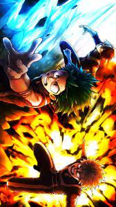 Izuku Midoriya Katsuki Bakugo Shoto Todoroki My Hero Academia 4k Hd Mobile Smartphone And Pc Desktop Laptop Wa Hero Hero Wallpaper My Hero Academia Episodes