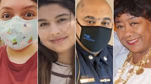 Four sisters in their 80s and 90s reunited to get their Covid-19 vaccines  together