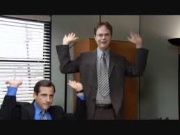 How To Survive The Office Party Michael And Dwight Dwight Get The Party Started The Office
