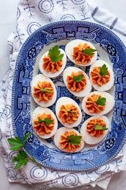 Mash the yolks with the back of a fork until no large clumps remain. Instant Pot Harissa Deviled Eggs Vintage Kitty